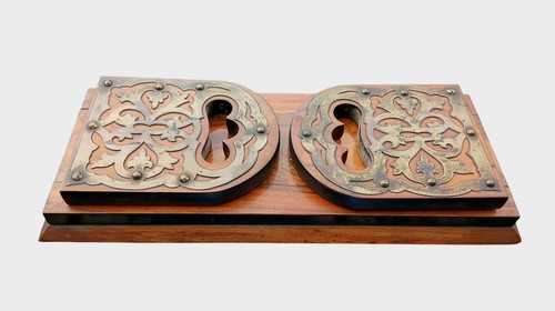 Antique gothic revival brass - revival,