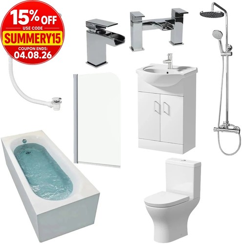 Complete bathroom suite 1700 - suite,