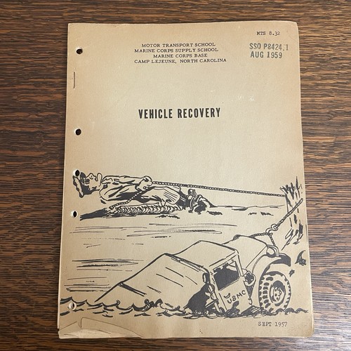 Vintage 1957 vehicle recovery - vintage,