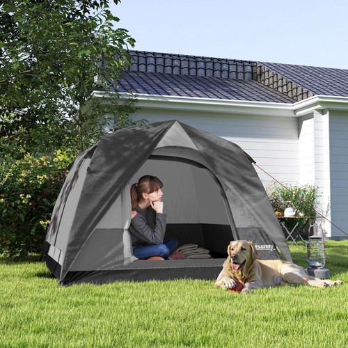 Person camping tent easy - 3-4,