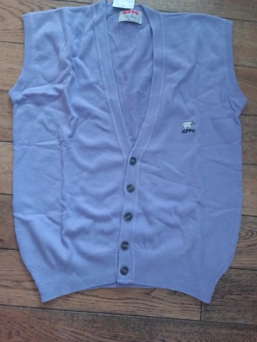 Mens golf woolen - mens, purple