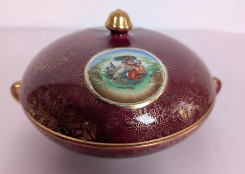 Vintage empire ware burgundy - empire,