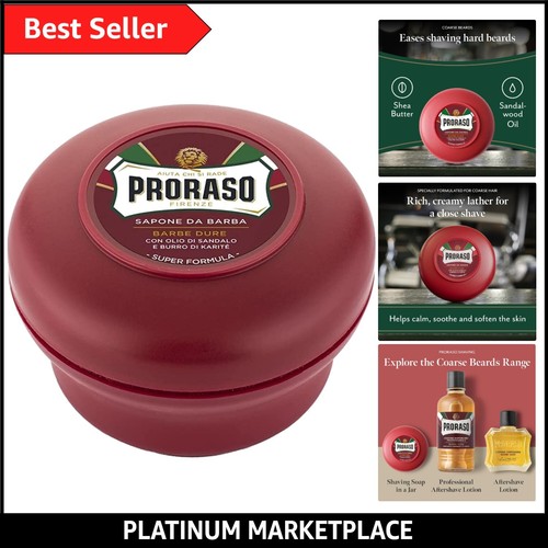 Moisturizing shaving soap for - shaving,