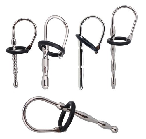 Stainless steel penis - steel, urethral