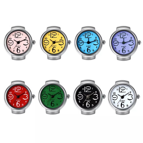 Analog quartz ring watch - ring,