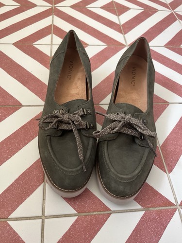 Vionic teagan suede - teagan, lace-up