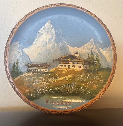 Vintage austrian alpine wooden - vintage,