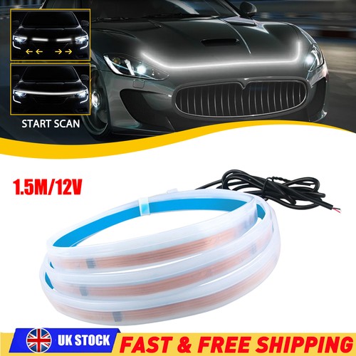 Start car led under - car, hood