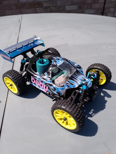 Hsp meteor 4wd nitro rc - hsp,