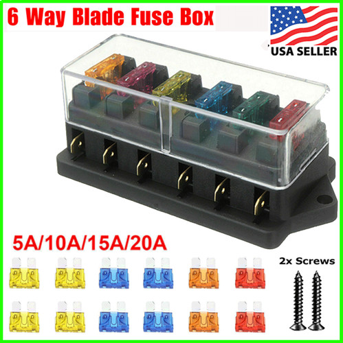 Blade fuse box block - box,