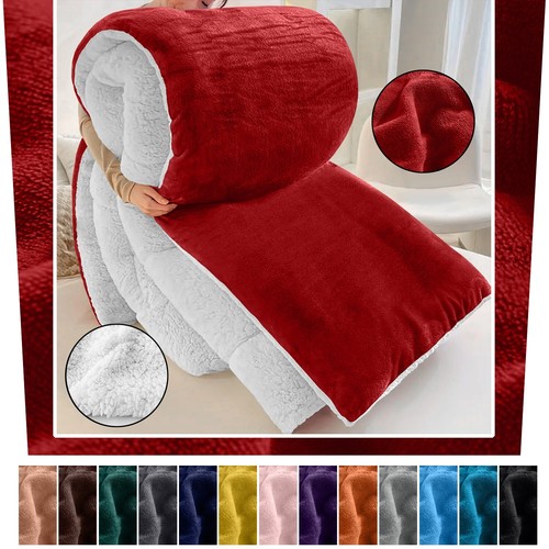 Reversible sherpa blanket - sherpa,