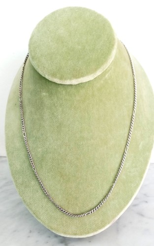 Silver necklace 800 - long, chain