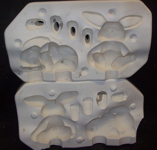 Ceramic mold molds sitting - ceramic,