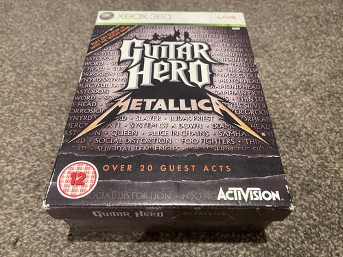 Guitar hero metallica xbox - guitar,