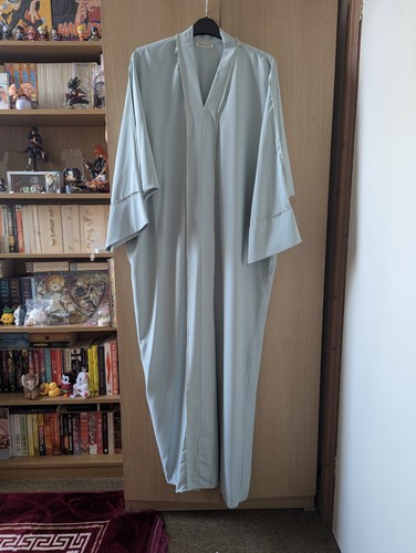 Light blue moroccan kaftan - blue,