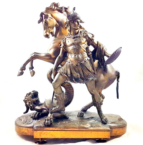 Antique bronze sculpture - antique,