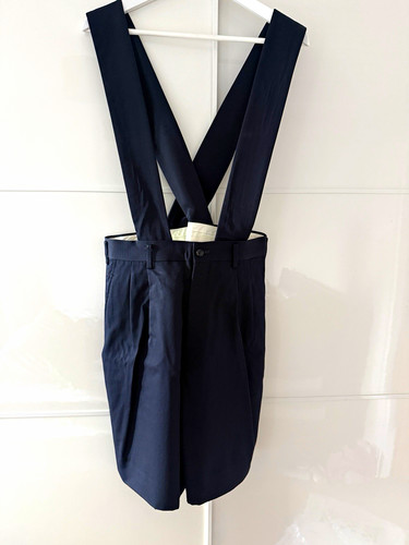 Comme des garçons navy wool - comme,