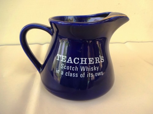 Teachers scotch whisky jug - teachers,