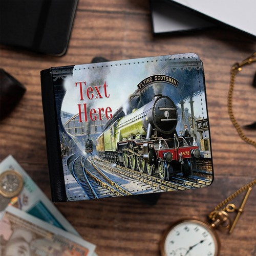 Personalised mens wallet - mens,
