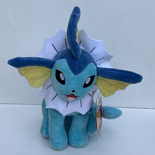 Pokémon vaporeon plush new - vaporeon, 8"