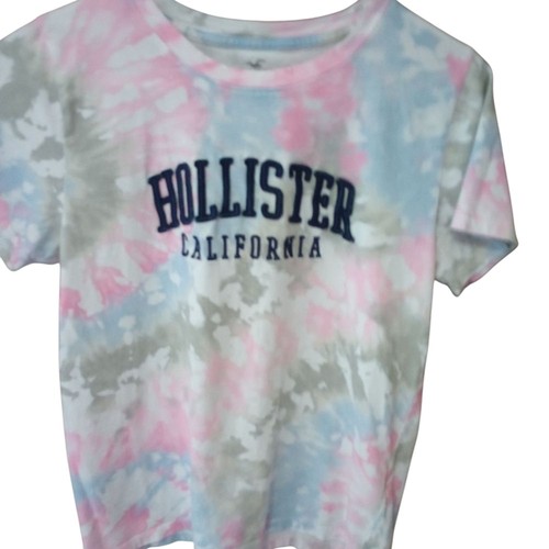 Hollister tie dye tee pink - hollister,