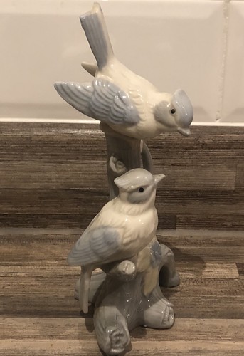 Vintage artmark blue jay bird - blue,