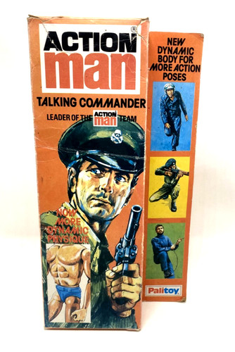 Vintage original action man - action,