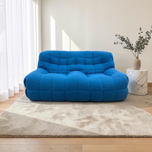 Sofa settee blue ligne roset - settee,