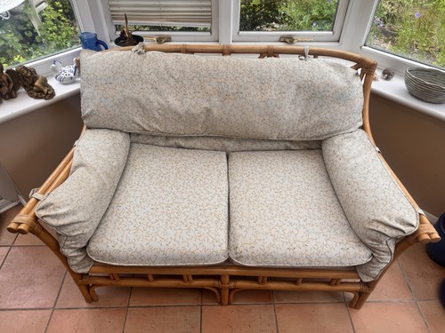 Cane conservatory furniture - furniture,