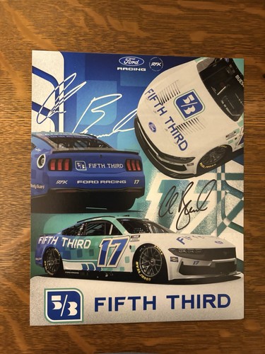 Chris buescher signed photo - buescher,