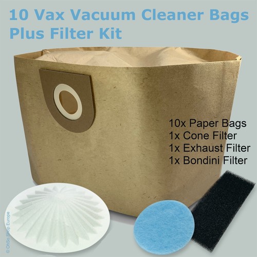 10x vacuum cleaner bags - 10x, &