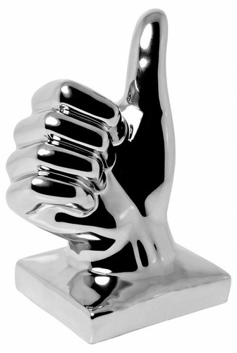 Ceramic hand thumbs - hand,
