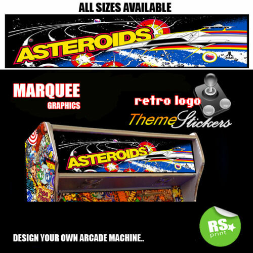 Asteroids graphic arcade - graphic,