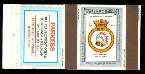 Matchbox royal navy crest - royal,