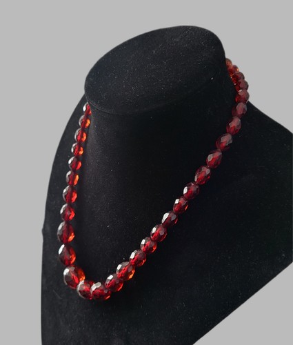 Antique art deco cherry - deco, amber