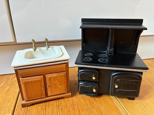 Vintage dolls house furniture - dolls,
