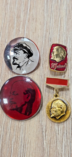 Vintage soviet ussr - ussr, lenin
