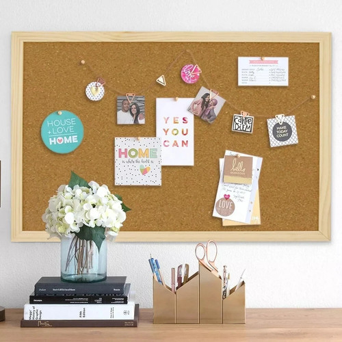 Natural cork board pin - cork, &