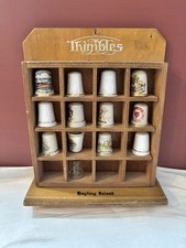 Vintage thimble display - vintage,