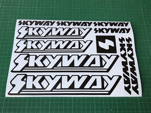 Skyway bike stickers decals - bike,