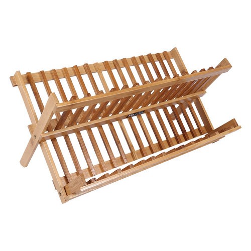 Double tier wooden foldable - tier,