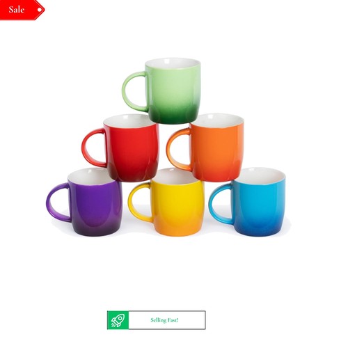 Set colourful ceramic - set,