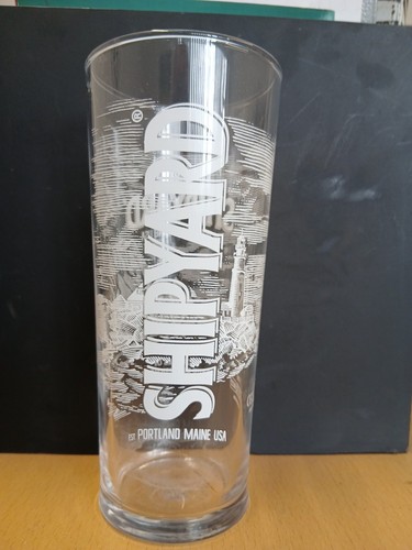 Shipyard pint glass - shipyard,