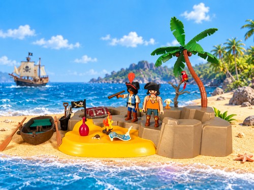 Playmobil pirate treasure - playmobil,