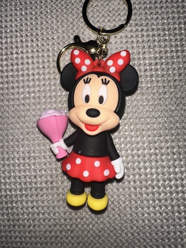 Anime minnie mouse keychain - anime,