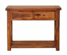 Console side table - dark, solid
