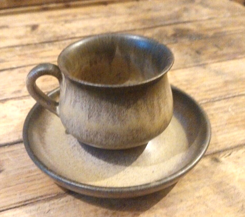 Denby langley stonewear teacup - denby,