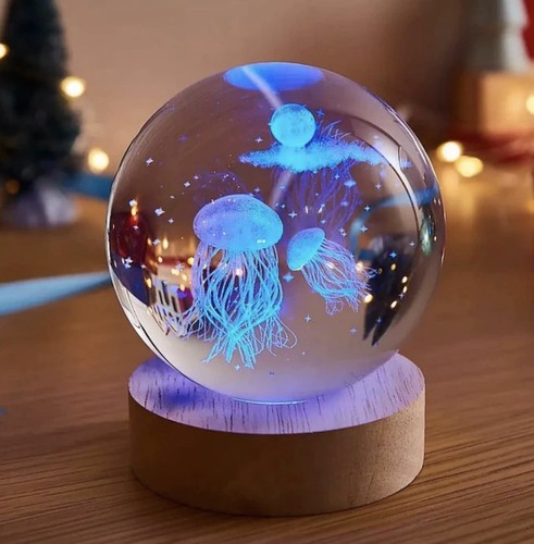 Colour changing crystal ball - crystal,