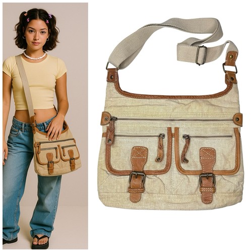 Fat face y2k canvas leather - y2k,