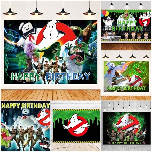 Ghostbusters backdrop - 3d,
